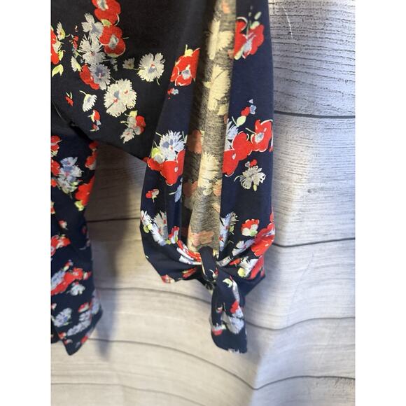 Women’s Ralph Lauren Boho Floral Jersey Off-the-Shoulder blouse Plus Size 2X - Picture 5 of 8